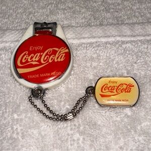 Vintage Rare Unique Find Coca Cola nail clipper & key chain Fantastic collection